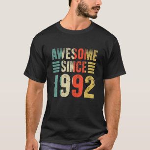 Camiseta Incrível Desde 1992 aniversário de 30 anos - 30 An