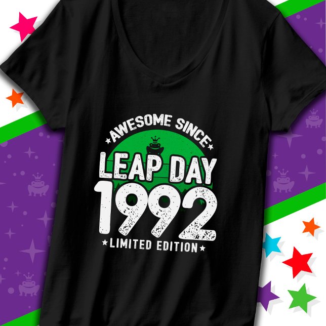 Camiseta Incrível Desde 1992 Dia do Ano Leap Fev 29 Anivers (Criador carregado)