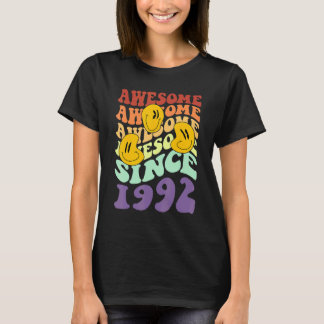Camiseta Incrível desde 1992, nível 30, menino Aniversário 