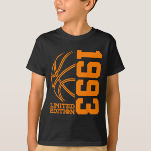 Camiseta Incrível Desde 1993, Birthday Bysketbyll Limited E