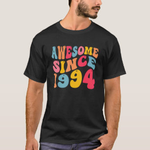 Camiseta Incrível Desde 1994, 28 Anos De Idade, Retro Vinta