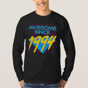 Camiseta Incrível Desde 1994 Legal Gráfico De 28 Anos