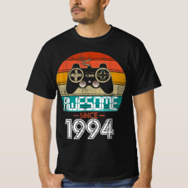Camiseta Incrível Desde 1994, Vintage Retro 1994 Game, Happ
