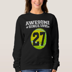 Camiseta Incrível desde 1995 Tênis 27º aniversário 27 anos