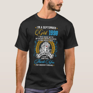Camiseta Incrível desde 1998 24º Aniversário Eu sou um G de