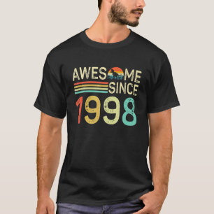 Camiseta Incrível Desde 1998 Vintage 24º Aniversário Ofe