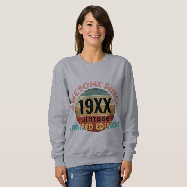 CAMISETA INCRÍVEL DESDE 19XX EDIÇÃO LIMITADA  (Frente Completa)