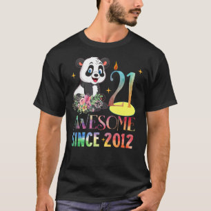 Camiseta Incrível Desde 2001, aniversário de 21 anos 21 Ano