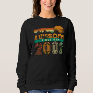 Camiseta Incrível Desde 2002 Maio 20 Aniversário Mulheres R