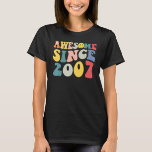 Camiseta Incrível Desde 2007, 15 Anos, 15 Birthday Groo
