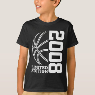 Camiseta Incrível Desde 2008 Birthday Bysketbyll Limited Ed