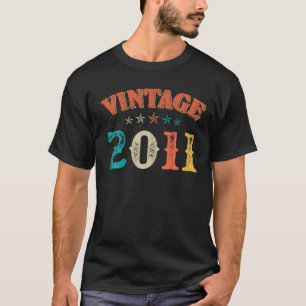 Camiseta Incrível Desde 2011, Aniversário De 11, Presente