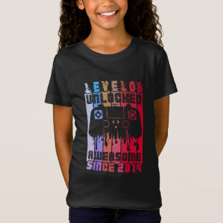 Camiseta Incrível desde 2014 feliz aniversário
