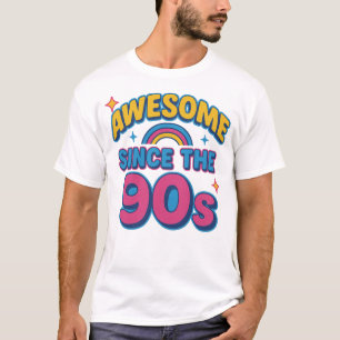 Camiseta Incrível desde a década de 90 - Estilo retrorrefle