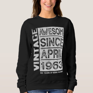 Camiseta Incrível desde abril de 1963 60º aniversário