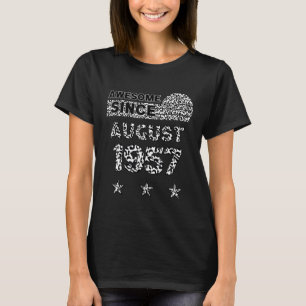Camiseta Incrível Desde agosto de 1957 Leopard 1957 August