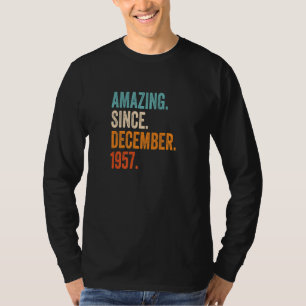 Camiseta Incrível desde dezembro de 1957 65º Prêmio de Aniv