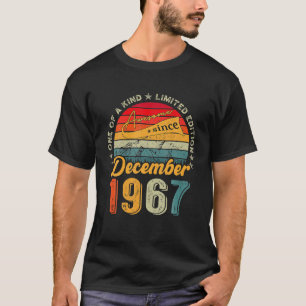 Camiseta Incrível desde dezembro de 1967 55 anos 55