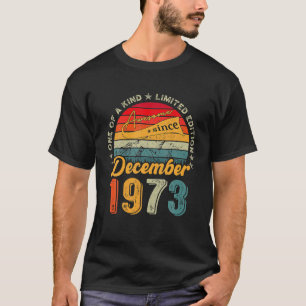 Camiseta Incrível desde dezembro de 1973 49 anos 49