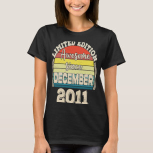 Camiseta Incrível desde dezembro de 2011 Nascer no Pai M de