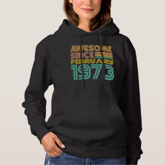 Camiseta Incrível desde fevereiro de 1973, Ano de Nasciment