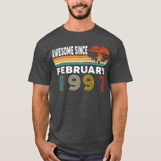 Camiseta Incrível Desde Fevereiro De 1991