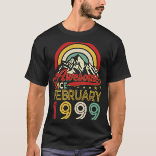 Camiseta Incrível desde fevereiro de 1999 24º aniversário 2