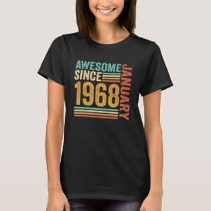 Camiseta Incrível desde Janeiro de 1968 55º aniversário 55