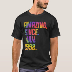 Camiseta Incrível Desde Julho De 1992 31 Anos 31 Anos