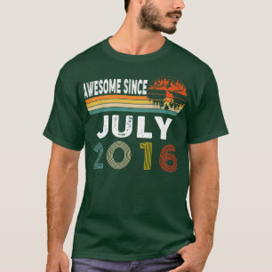 Camiseta Incrível Desde Julho De 2016