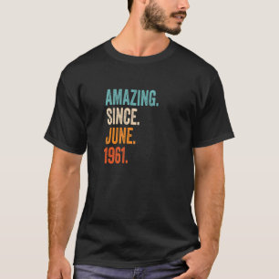 Camiseta Incrível desde junho de 1961 62º Prêmio de Anivers