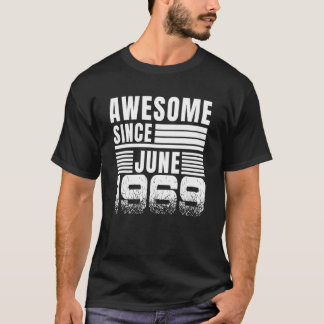 Camiseta Incrível desde junho de 1969 53º aniversário