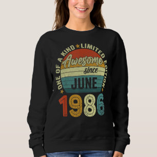Camiseta Incrível desde junho de 1986 36 anos 36 anos