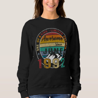 Camiseta Incrível Desde Junho De 1992, aniversário de 30 an