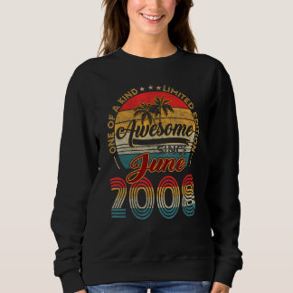Camiseta Incrível Desde Junho De 2008 Nascer 2008 14 Anos