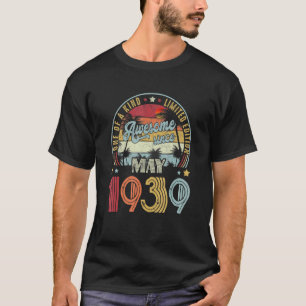 Camiseta Incrível Desde Maio De 1939 {B]º Aniversário 83 An