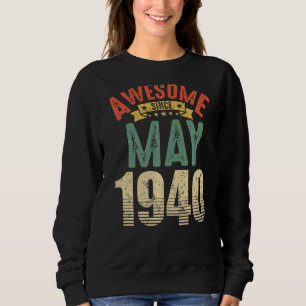 Camiseta Incrível Desde Maio De 1940, 82 Anos, 82 Anos, Ani