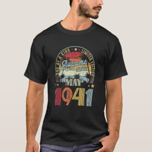 Camiseta Incrível Desde Maio De 1941 {B]rua Aniversário De 