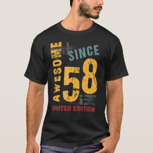 Camiseta Incrível Desde Maio De 1958 Por 64 Anos De Idade 6