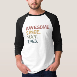 Camiseta Incrível desde maio de 1963