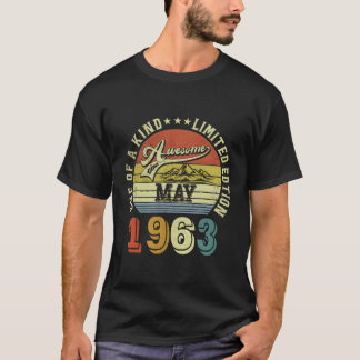Camiseta Incrível Desde Maio De 1963 Um Dos Tipos
