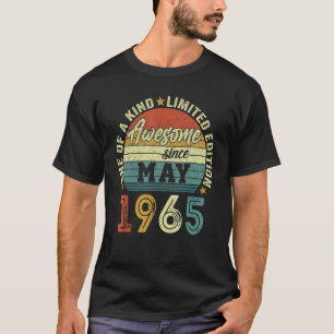 Camiseta Incrível Desde Maio De 1965 57 Anos 57 Anos