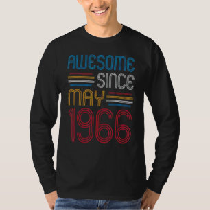 Camiseta Incrível Desde Maio De 1966 56 Anos De Aniversário