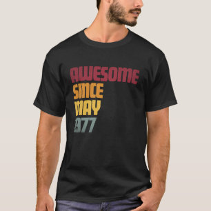 Camiseta Incrível Desde Maio de 1977 49º Aniversário - Vint