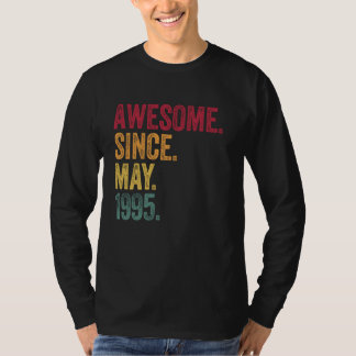Camiseta Incrível Desde Maio De 1995, aniversário de 30 ano
