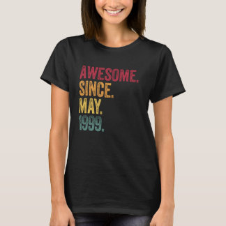 Camiseta Incrível desde maio de 1999 26 anos 26 anos Aniver