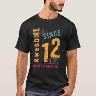 Camiseta Incrível Desde Maio De 2012 Por 10 Anos De Idade 1
