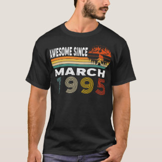 Camiseta Incrível Desde Março De 1995