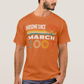 Camiseta Incrível Desde Março De 2007