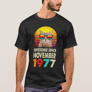 Camiseta Incrível desde novembro de 1977, 45º aniversário C